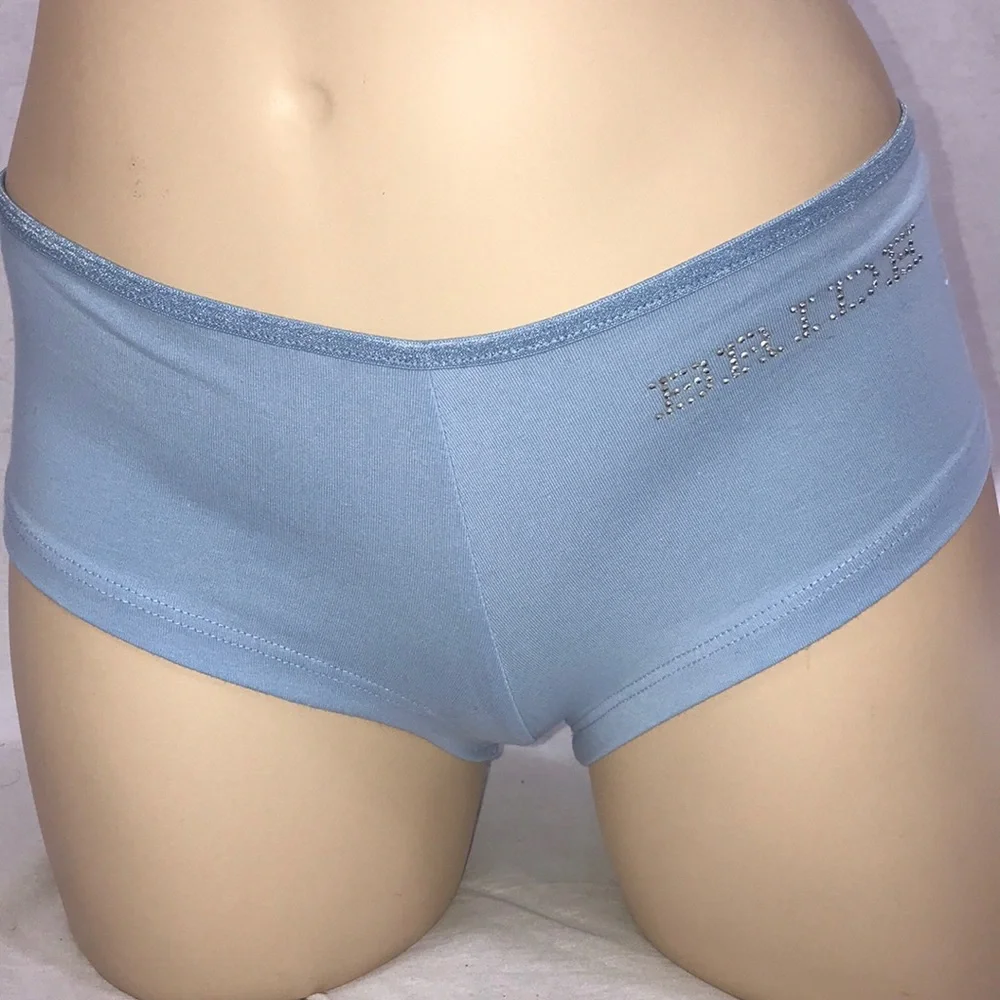 “BRIDE” Bedazzled Cheeky Short
